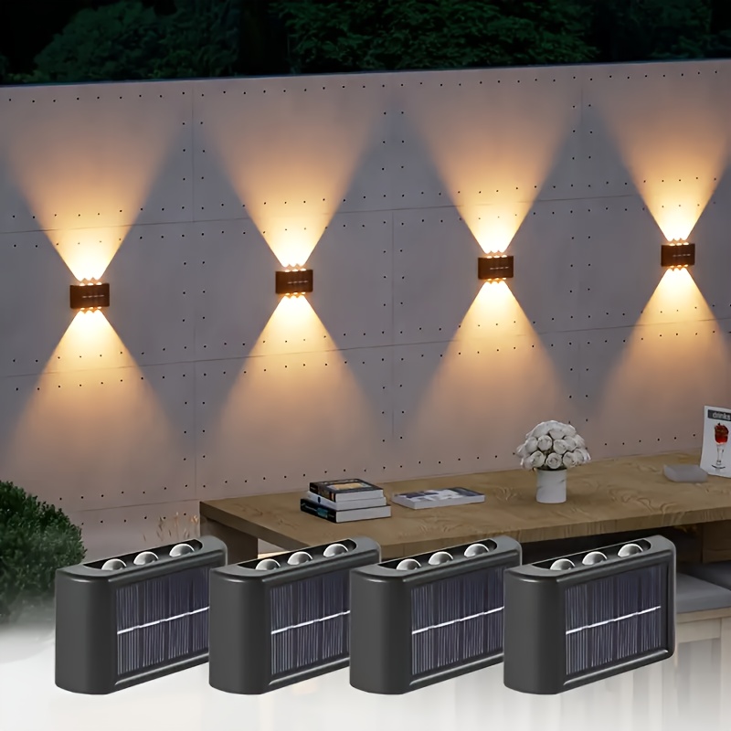 Outdoor Lighting Wall - Светодиодный солнечный светильник для улицы, водонепроницаемый,