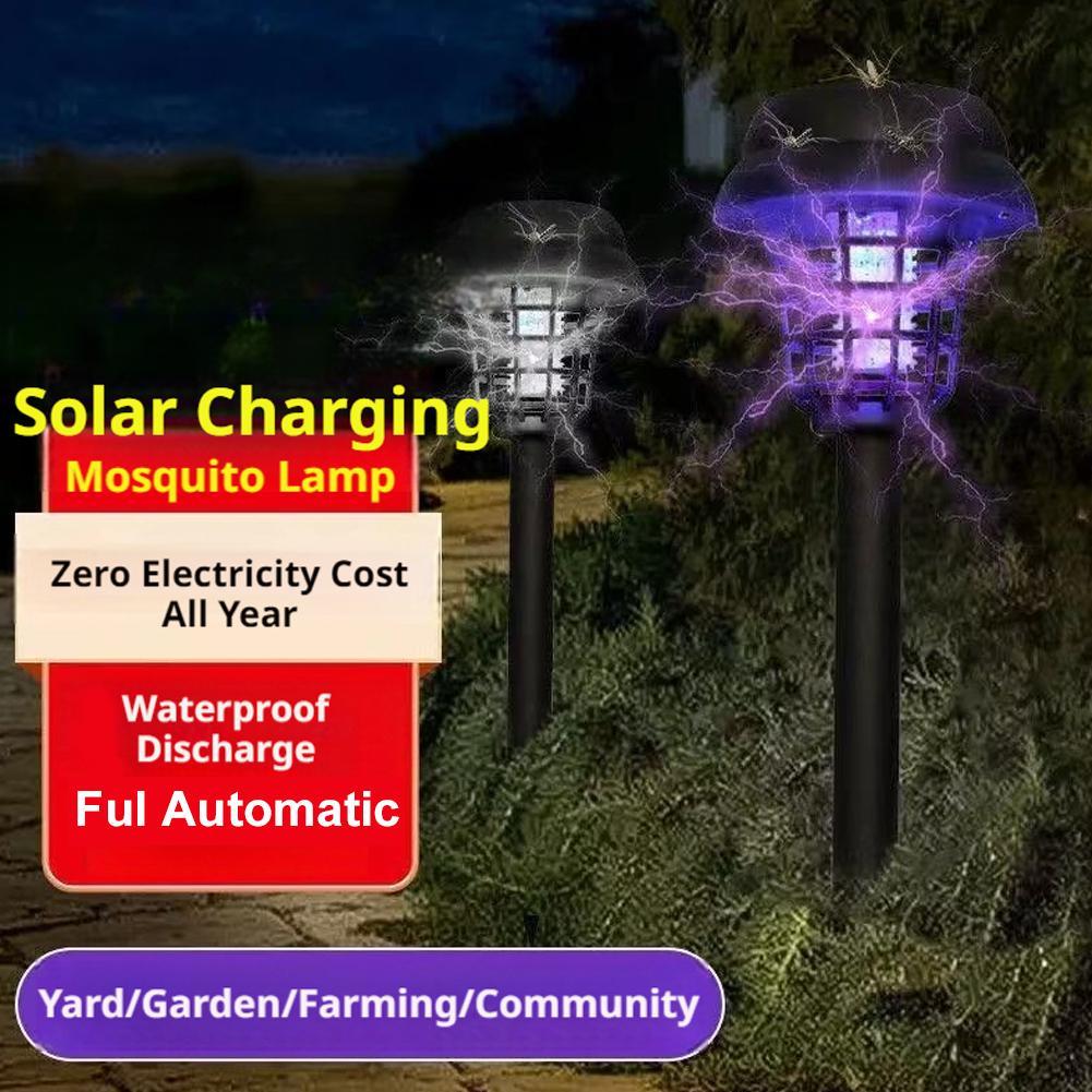 Photocell Outdoor Lighting - Солнечная лампа-уничтожитель комаров (4/2/1 шт.), водонепроницаемая,