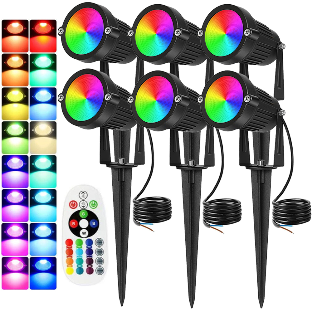 Outdoor Lighting Yard - RGBW Ландшафтное освещение 10 Вт с