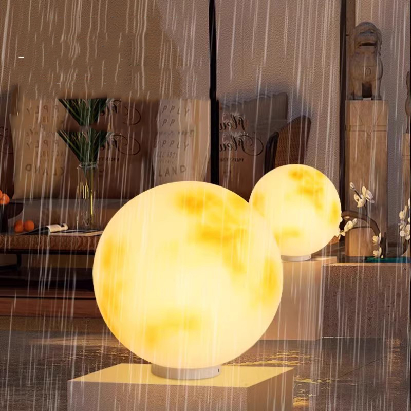Outdoor Lighting Yard Decoration - Круглый художественный уличный светильник, роскошный современный