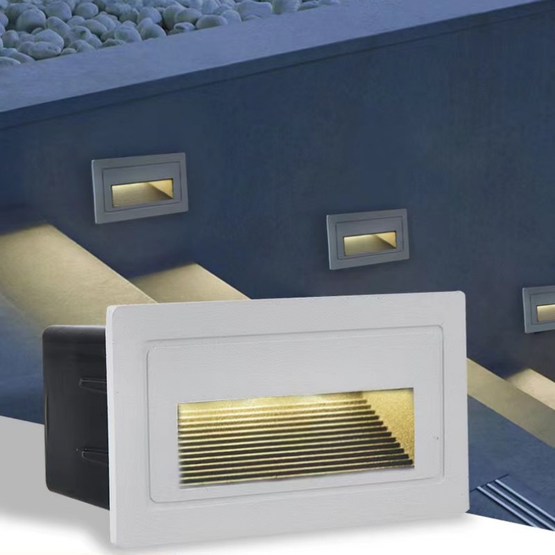 Outdoor Lighting For Steps - Светодиодный настенный светильник 3 Вт, водонепроницаемый,