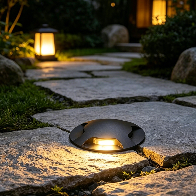 Outdoor Lighting Ground Fixtures - Уличные многофункциональные светодиодные светильники для ступеней,