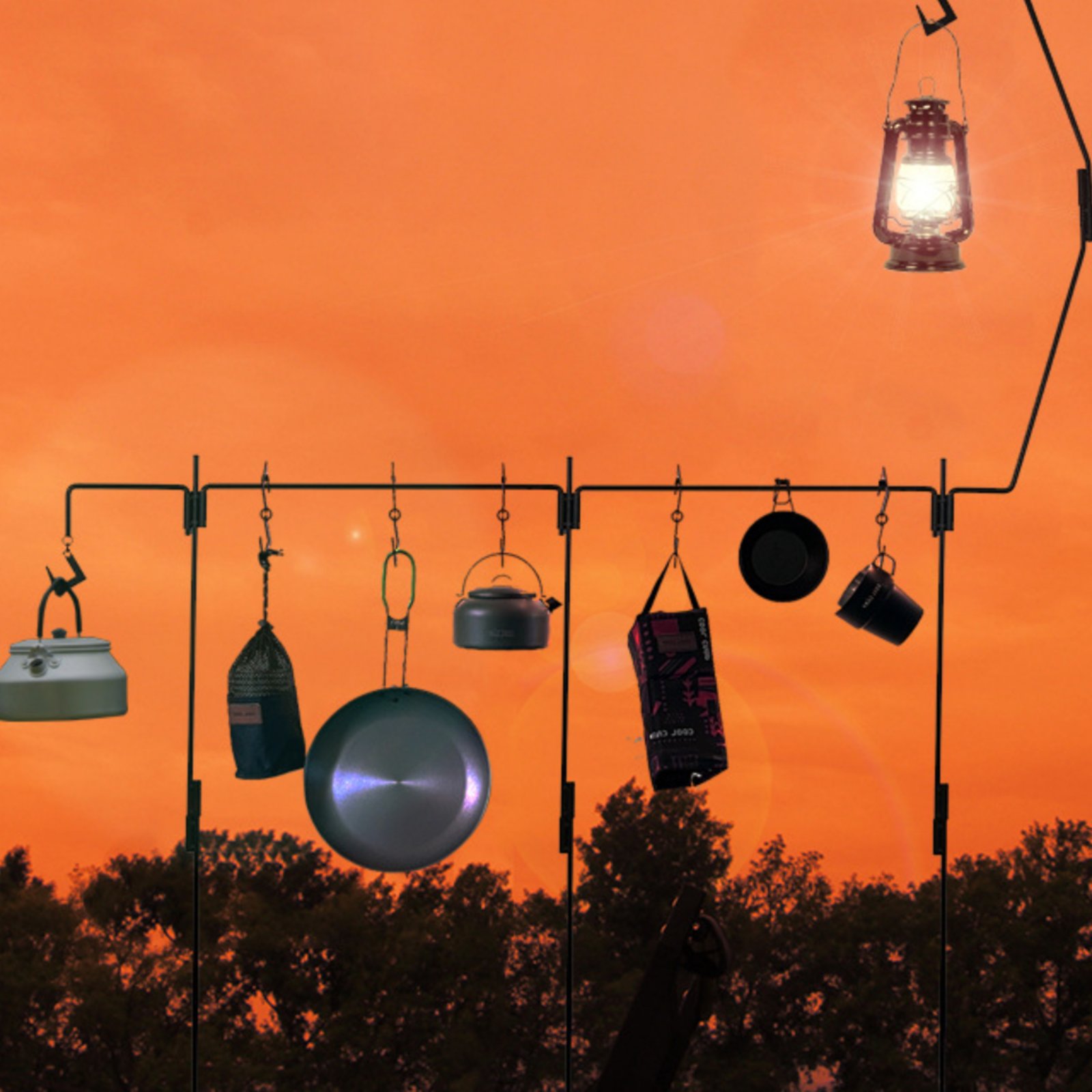 Подставка для кемпингового фон – обзор и цена Hanging Outdoor Lighting