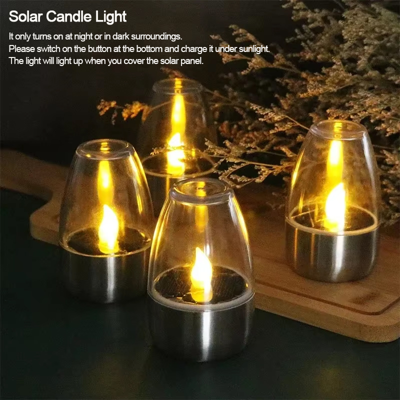 Светодиодные солнечные свечи,  – обзор и цена Photocell Outdoor Lighting