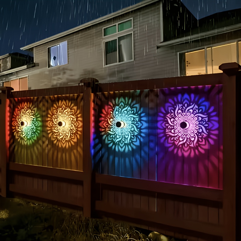1/2/4 упаковки солнечных свети – обзор и цена Outdoor Lighting Wall