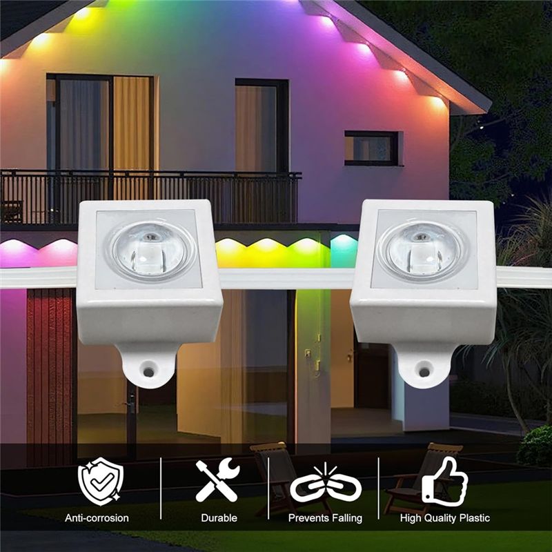 Крепежные скобы A74E-Secure с  – обзор и цена Outdoor Lighting Govee