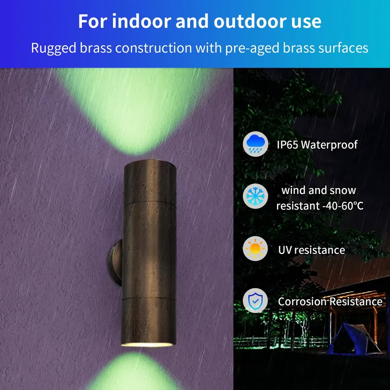 Прочный латунный уличный свето – обзор и цена Outdoor Lighting Wall