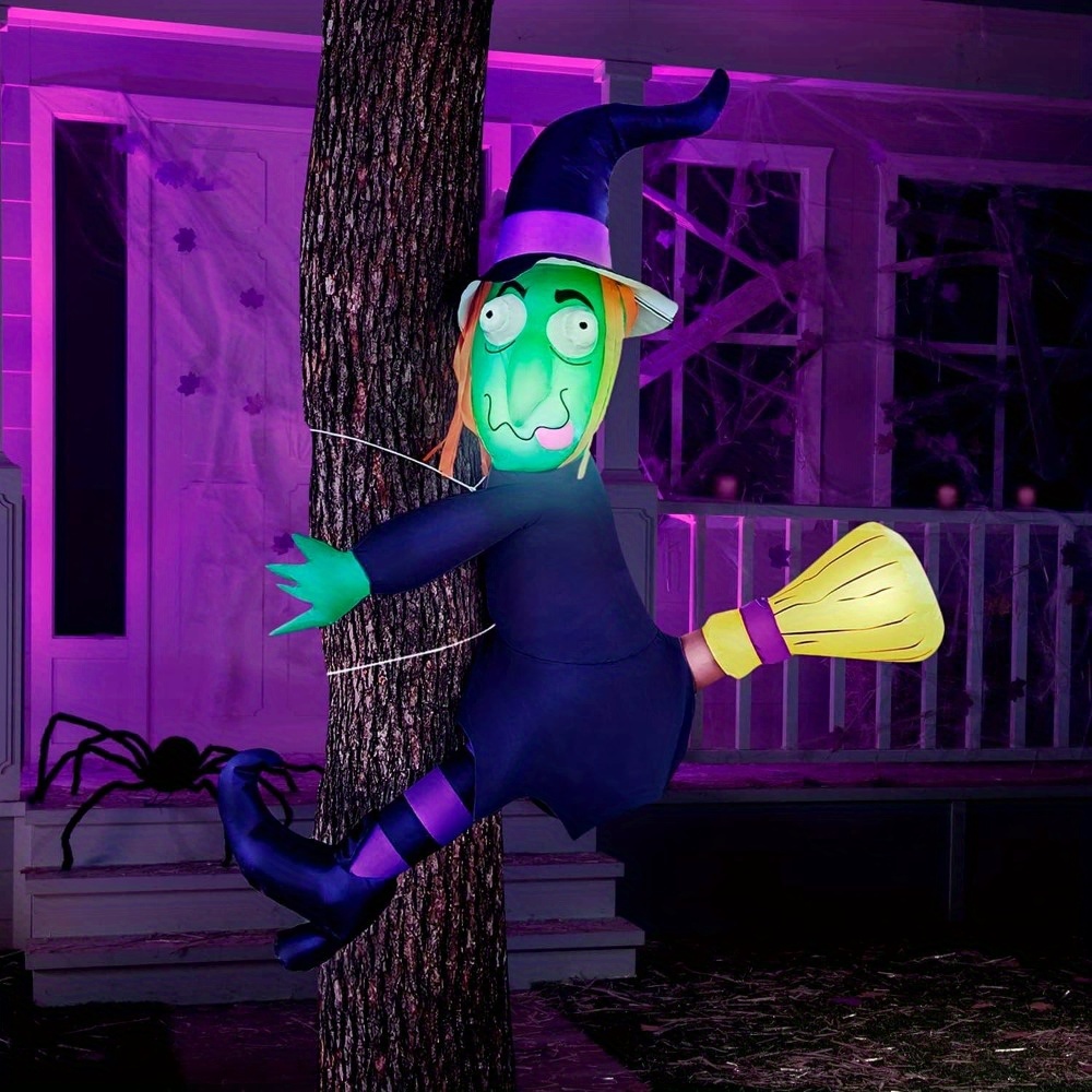 Надувная ведьма на Хэллоуин 4  – обзор и цена Outdoor Lighting Tree
