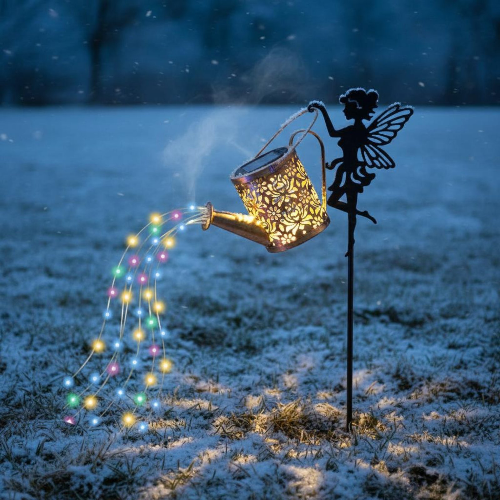 Солнечный светильник-лейка с п – обзор и цена Outdoor Lighting Yard