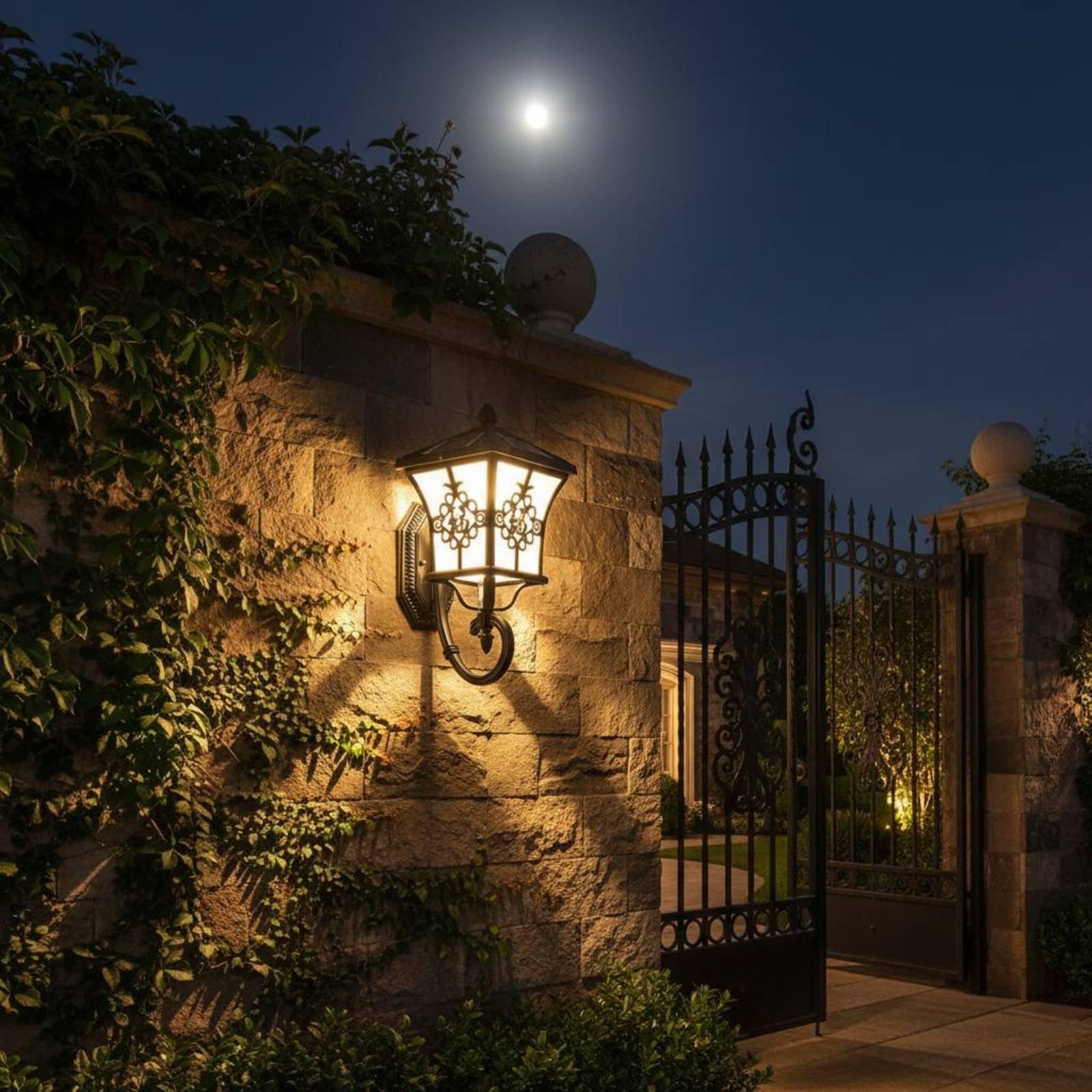 Солнечный светодиодный уличный – обзор и цена Outdoor Lighting Wall