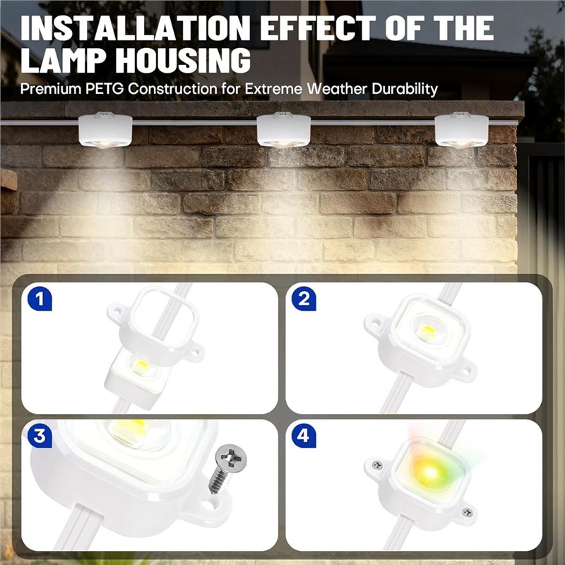 Монтажные кронштейны AT21 для  – обзор и цена Outdoor Lighting Govee