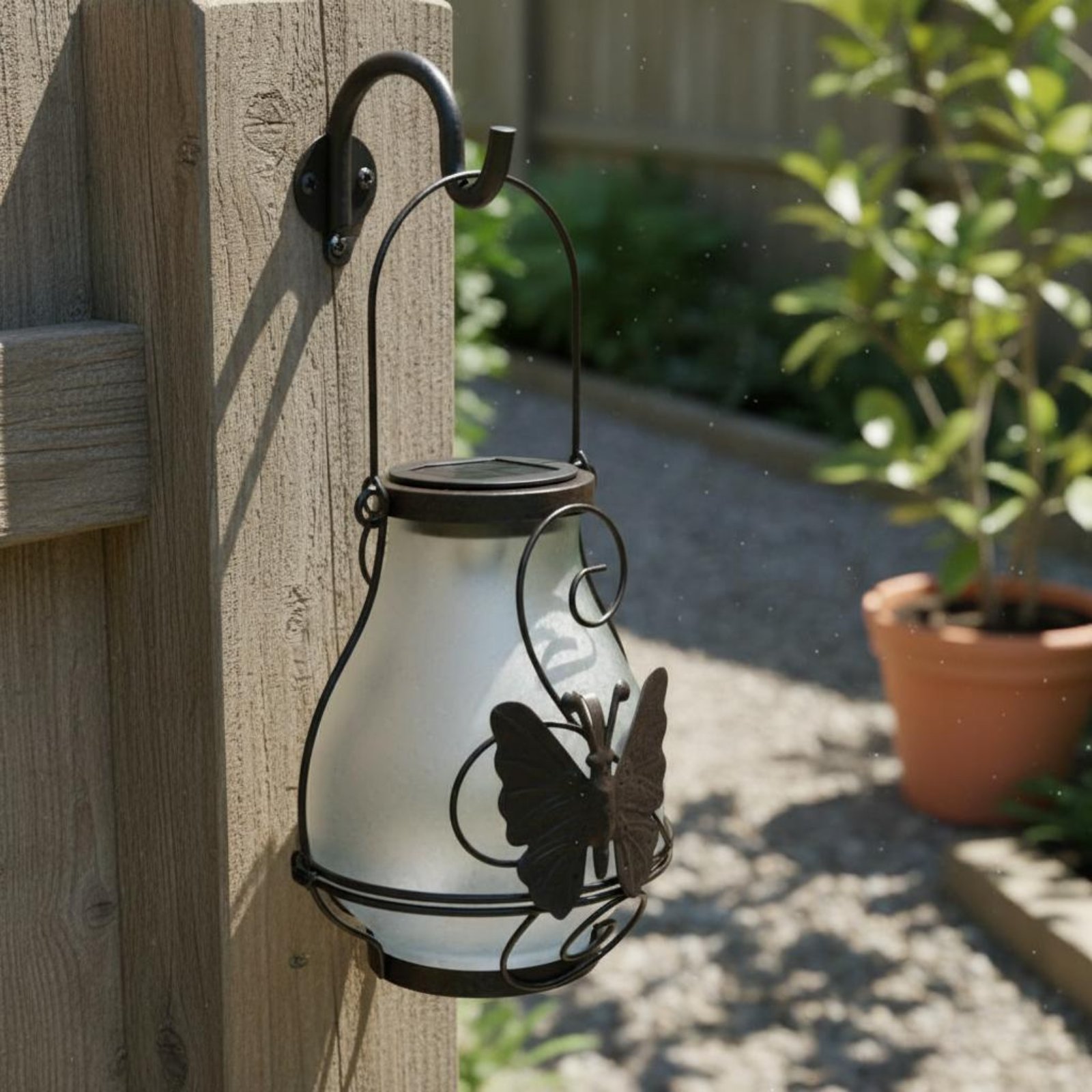 Солнечный фонарь-бабочка, водо – обзор и цена Outdoor Lighting Wall