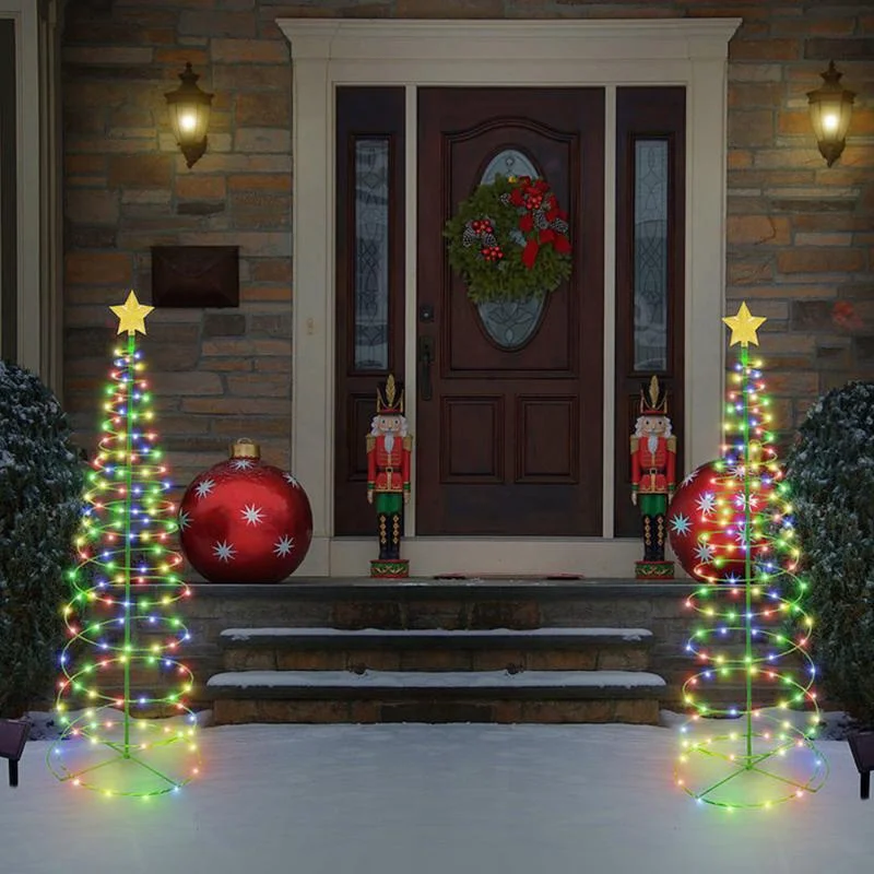 Рождественская елка на солнечн – обзор и цена Outdoor Lighting Tree