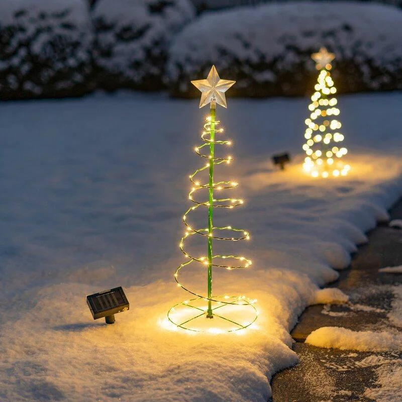 Рождественская елка на солнечн – обзор и цена Outdoor Lighting Tree