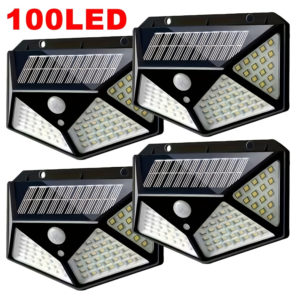 100-светодиодный уличный солне – обзор и цена Outdoor Lighting Yard