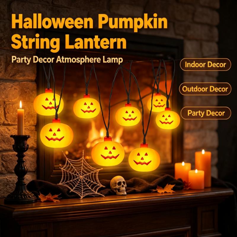 Гирлянда из тыквенных фонарико – обзор и цена Outdoor Lighting Lanterns
