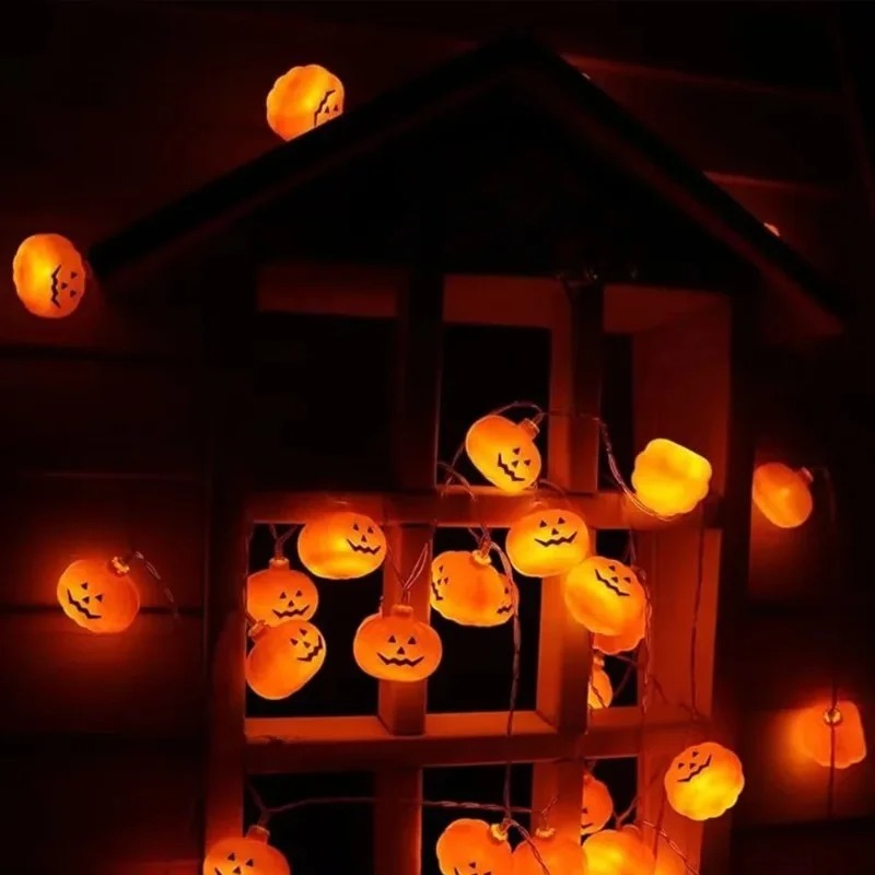 Гирлянда из тыквенных фонарико – обзор и цена Outdoor Lighting Lanterns
