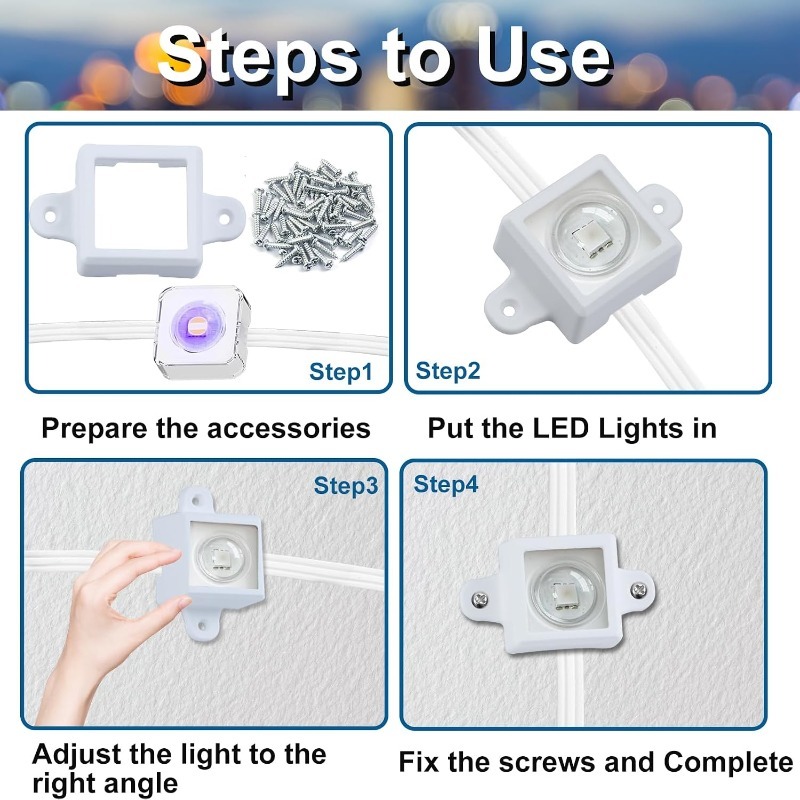 36 шт. клипс для уличного осве – обзор и цена Outdoor Lighting Govee