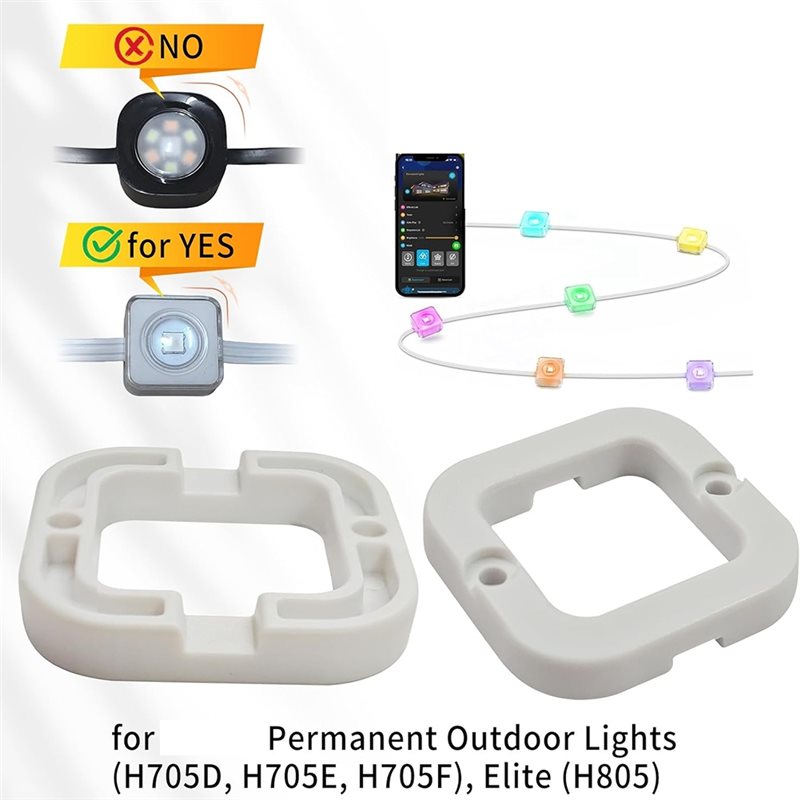 Комплект крепежных кронштейнов – обзор и цена Outdoor Lighting Govee