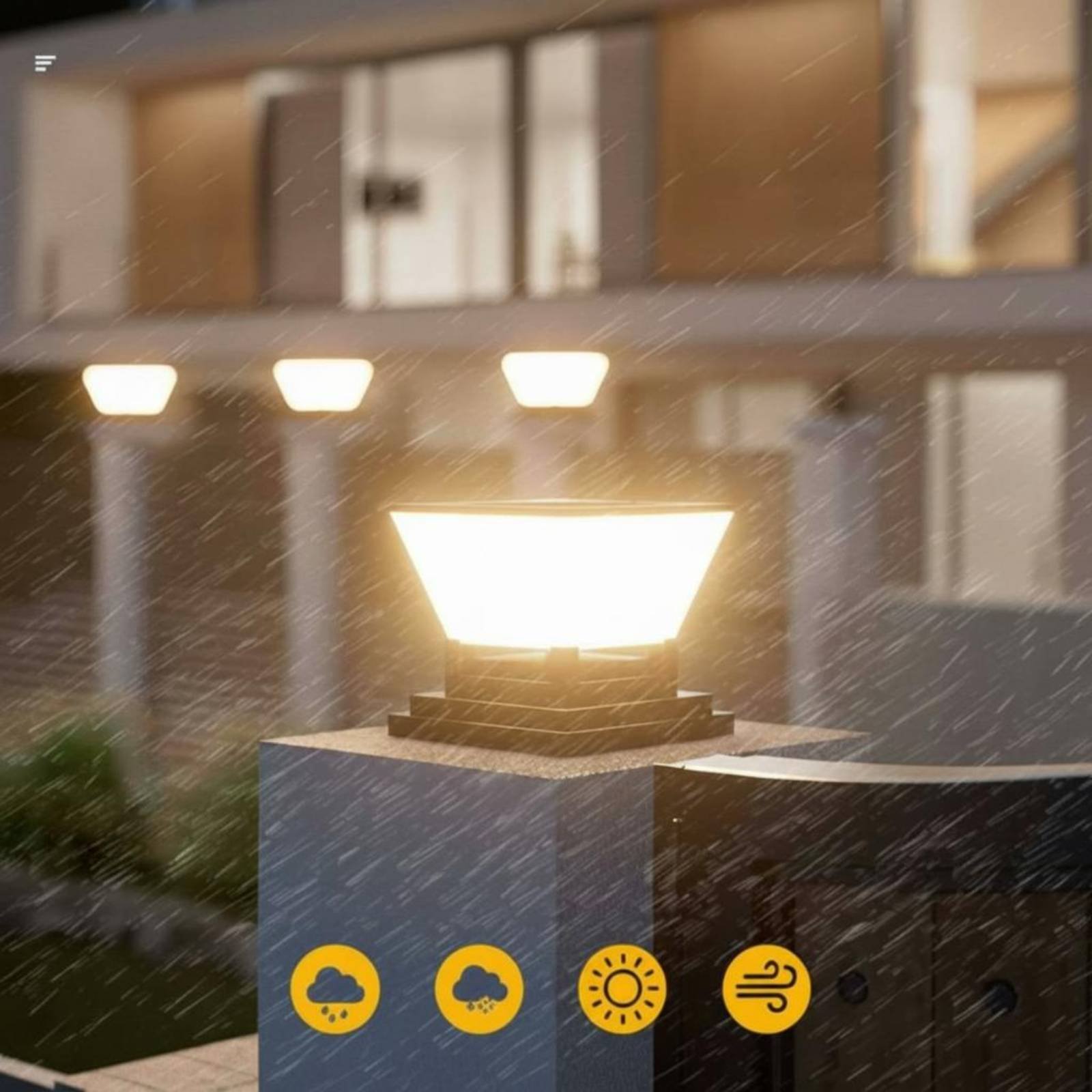 Солнечный светильник для столб – обзор и цена Outdoor Lighting Lanterns