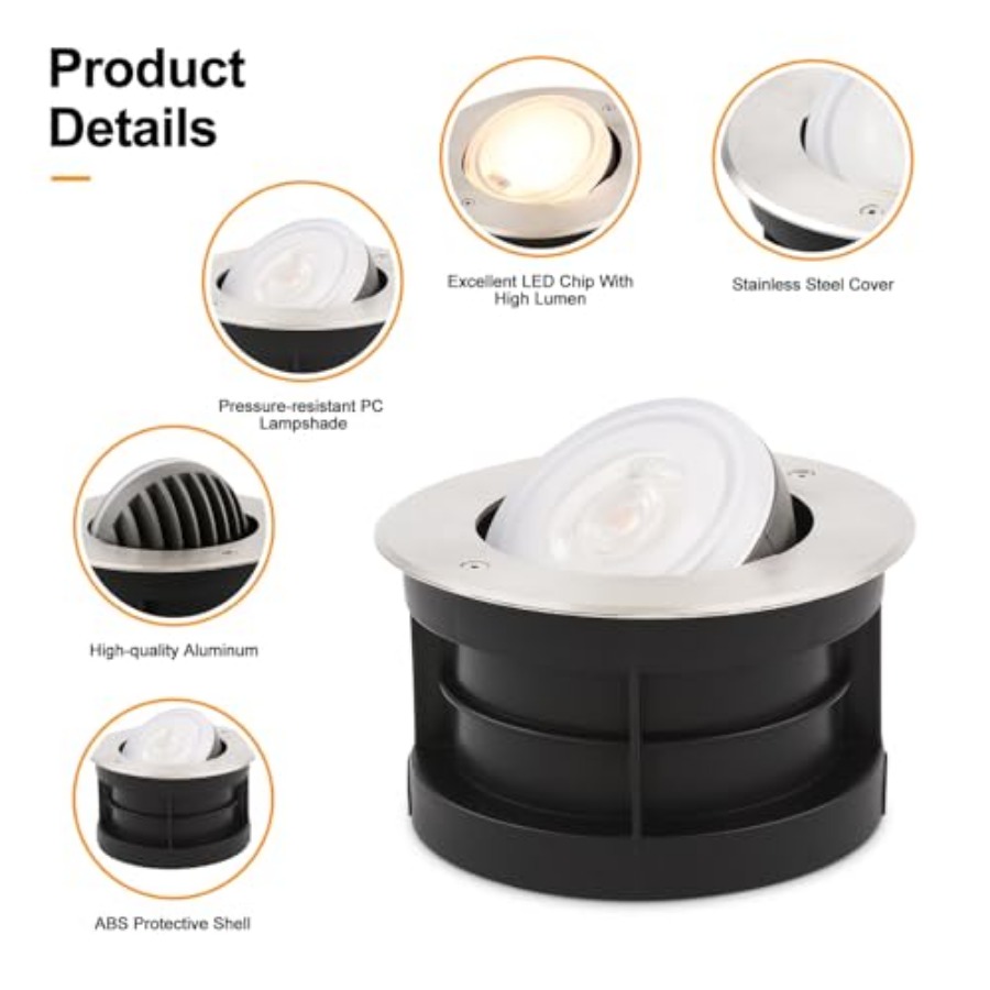 Встраиваемый в грунт светильни – обзор и цена Outdoor Lighting Ground Fixtures